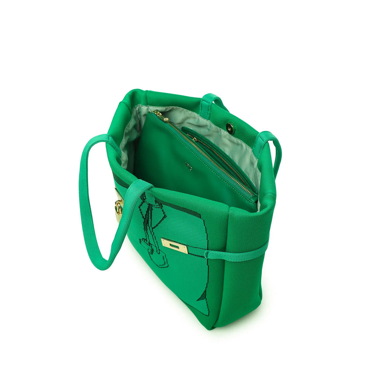 V73 Borsa Venere Icon Donna Verde 73BS6UN01 VERDE 