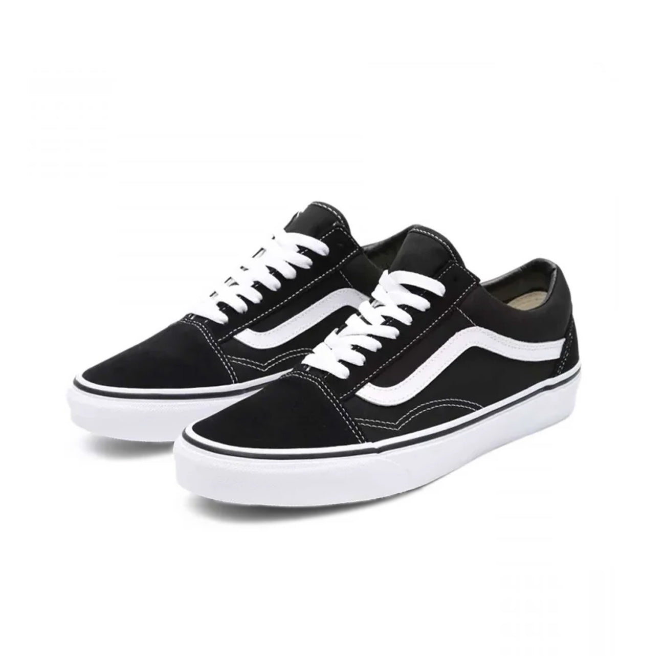 VANS Scarpe Old Skool Classic Unisex Black White VN000D3HY281 Y281/BLACK/WHITE 