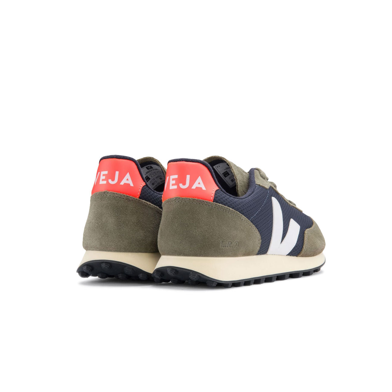 VEJA SCARPE U. RIO BRANCO ALVEOMESH VEJA RB0102359 NAUTICO/WHITE/ORANGE FLUO 