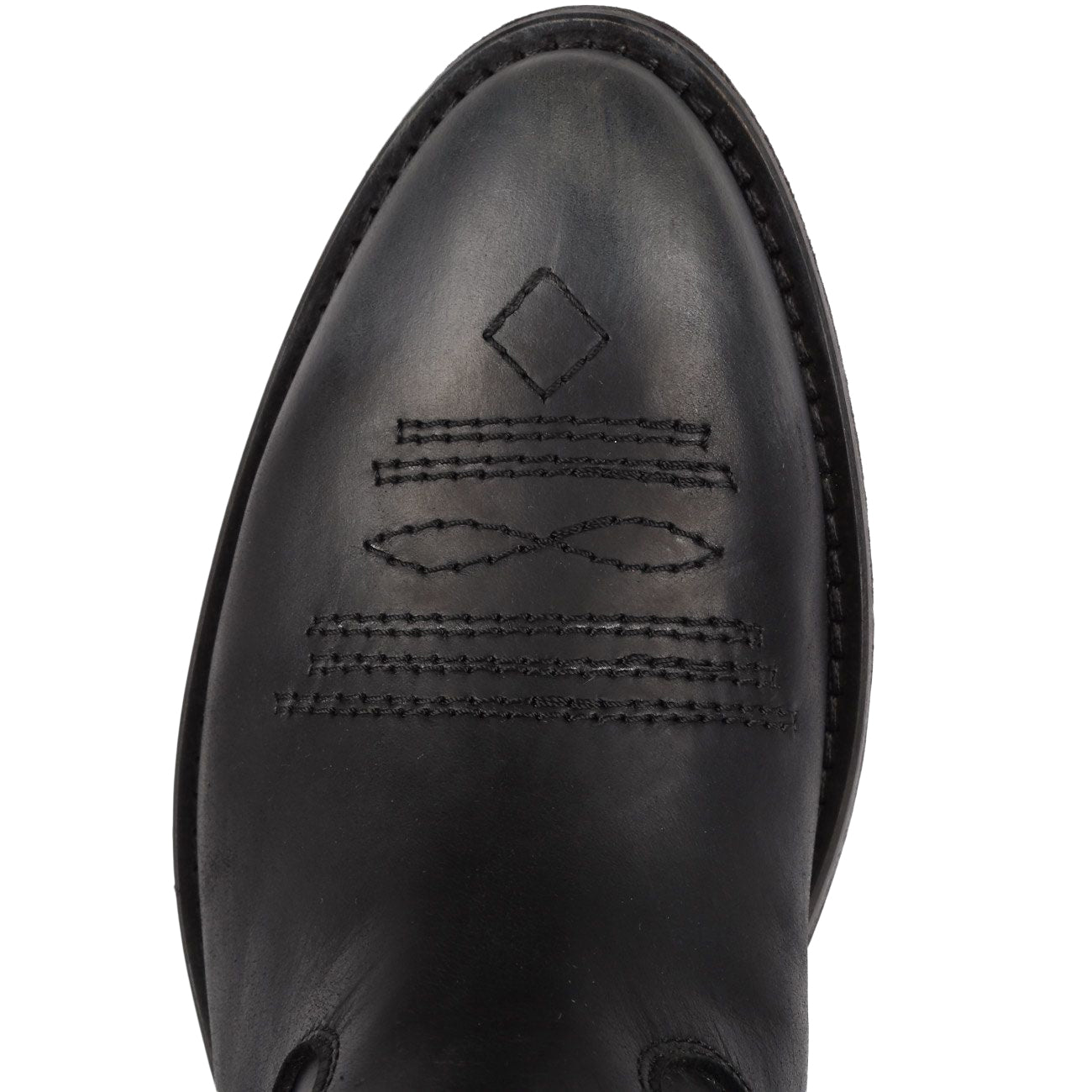 VIA ROMA 15 Camperos In Pelle Con Borchiette E Stella Glitter Donna Nero Rosso 3323 NERO/ROSSO 