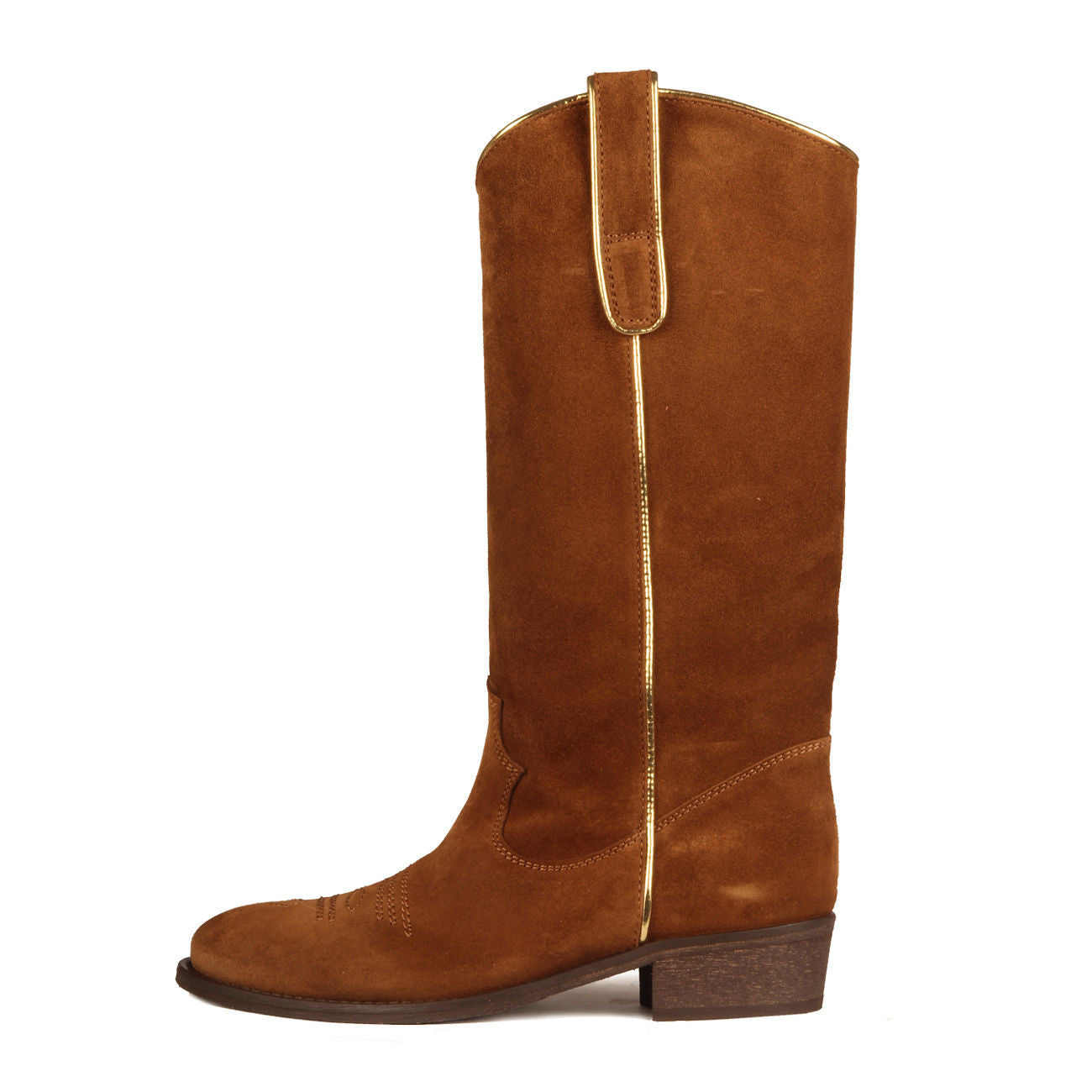 VIA ROMA 15 Texano Sottofiletto Velour Donna Martora 3710 MARTORA 