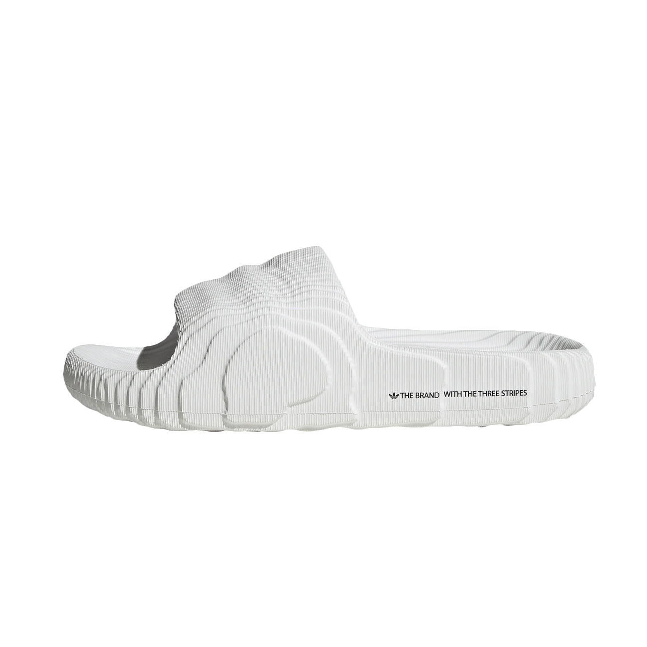 ADIDAS Adilette 22 Unisex Bianco Nero HQ4672 CRYWHT/CRYWHT/CBLACK 