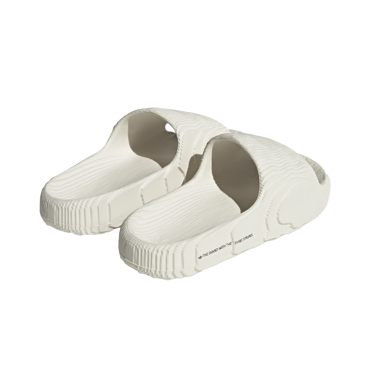 ADIDAS Adilette 22 Unisex White Black IG8263 OWHITE/OWHITE/CBLACK 