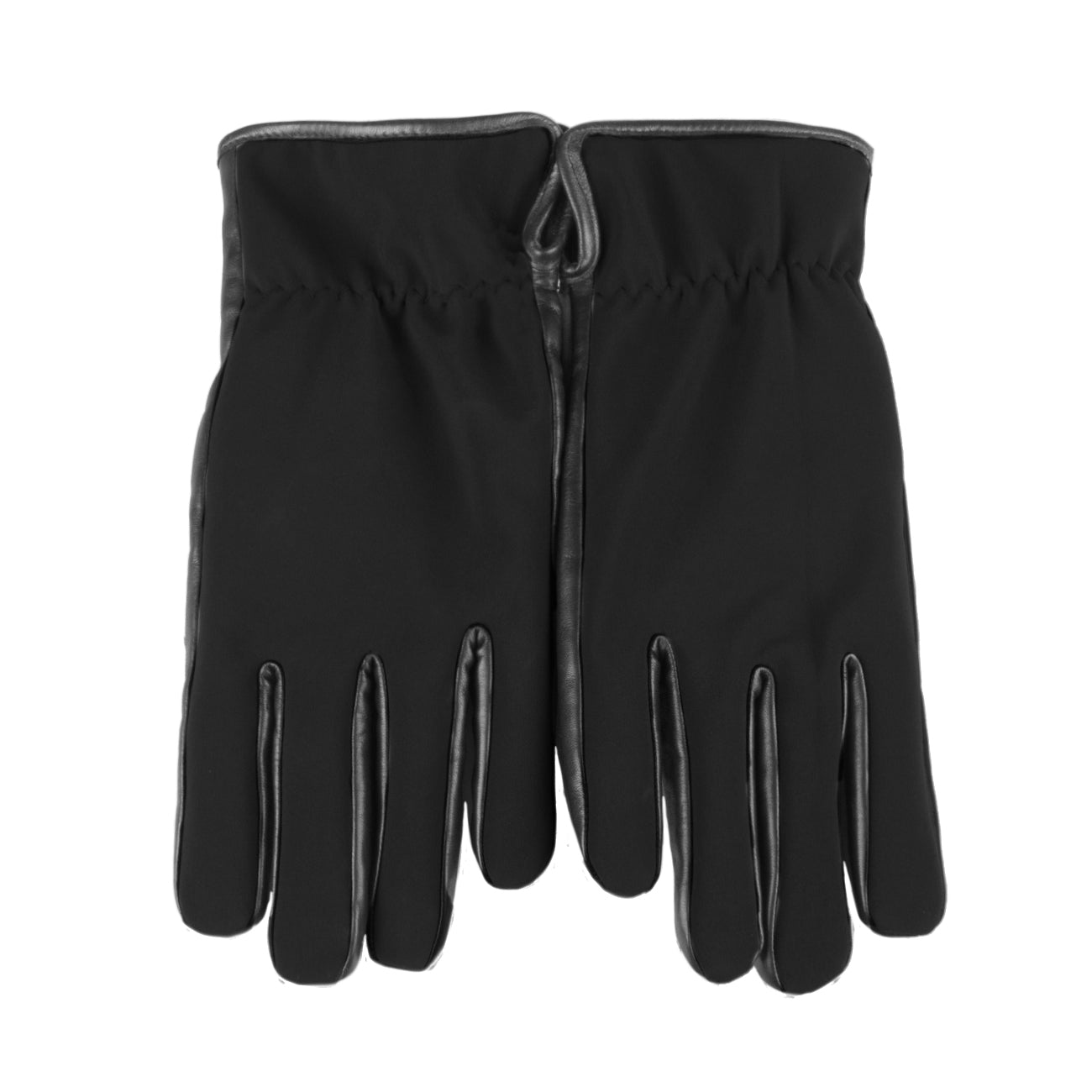 ALPO Guanti Spw 97 In Nylon E Pelle Uomo Nero SPW97 NERO 