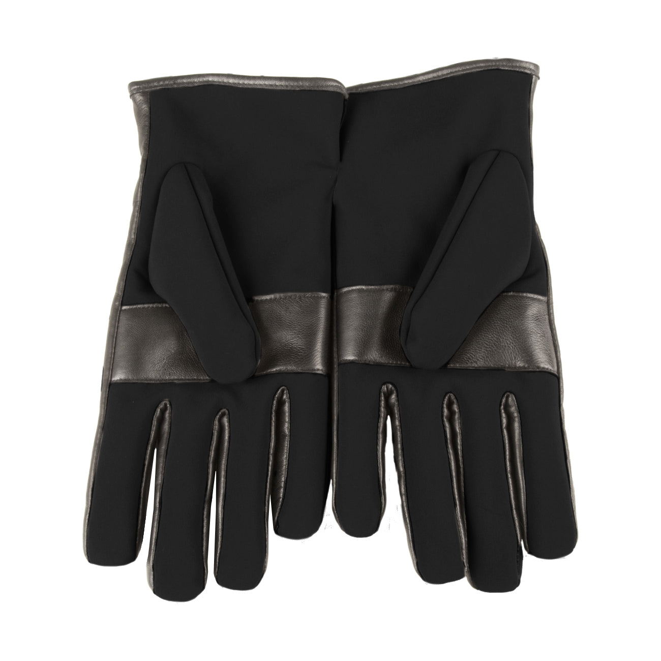 ALPO Guanti Spw 97 In Nylon E Pelle Uomo Nero SPW97 NERO 