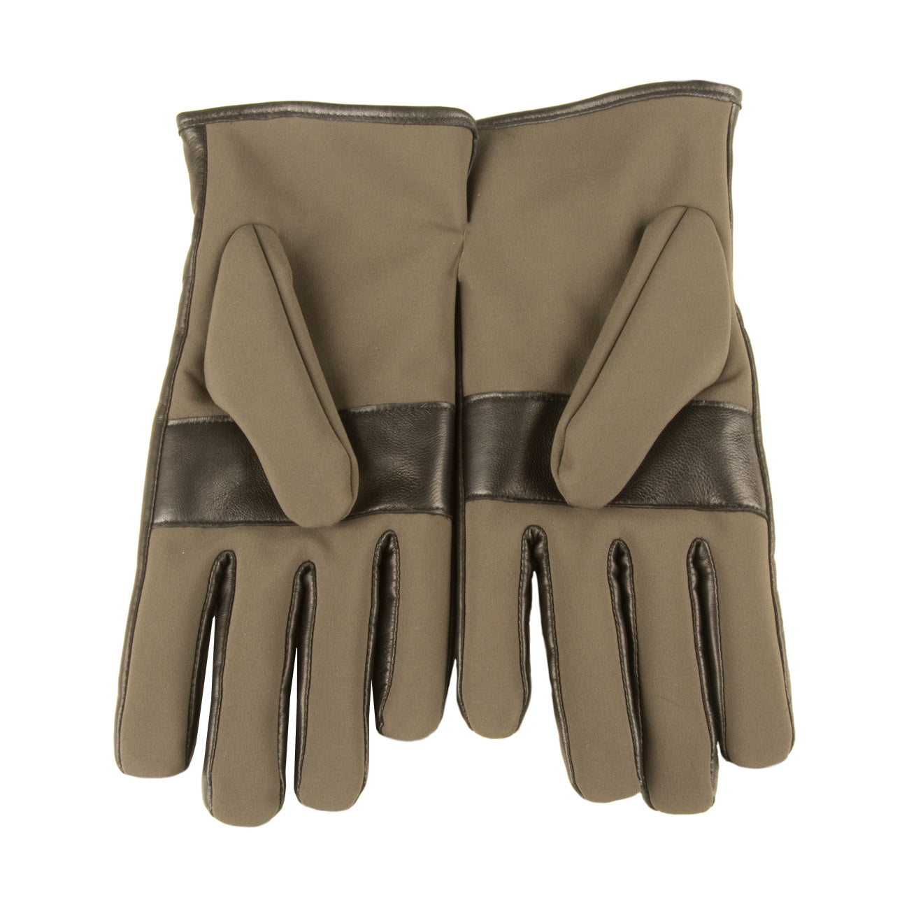 ALPO Guanti Spw 97 In Nylon E Pelle Uomo Verde SPW97 VERDE 