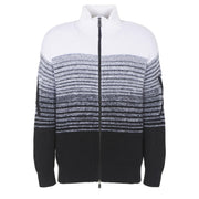 ARMANI EXCHANGE Cardigan Fullzip Uomo Nero Bianco 6RZE5AZMP3Z 9212 NERO/BIANCO 