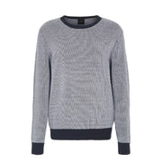 ARMANI EXCHANGE Pullover Girocollo Uomo Navy Bianco 6RZM1XZM3MZ 05AN NAVY/BIANCO 