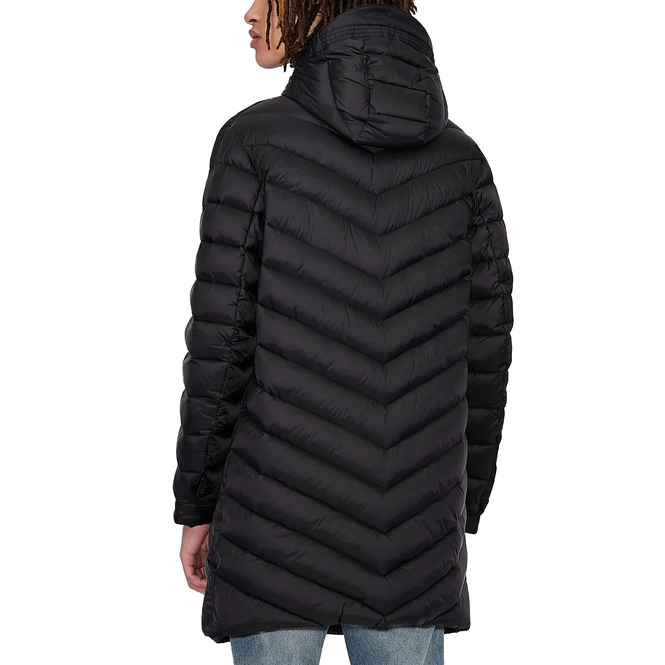 ARMANI EXCHANGE Piumino Lungo Uomo Nero 8NZL20ZNW3Z 1200 NERO 