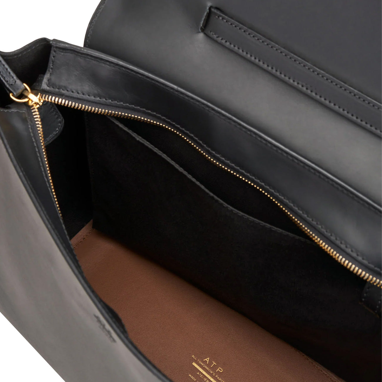 ATP ATELIER Borsa Volterra Grande Donna Black 101917 900 BLACK 