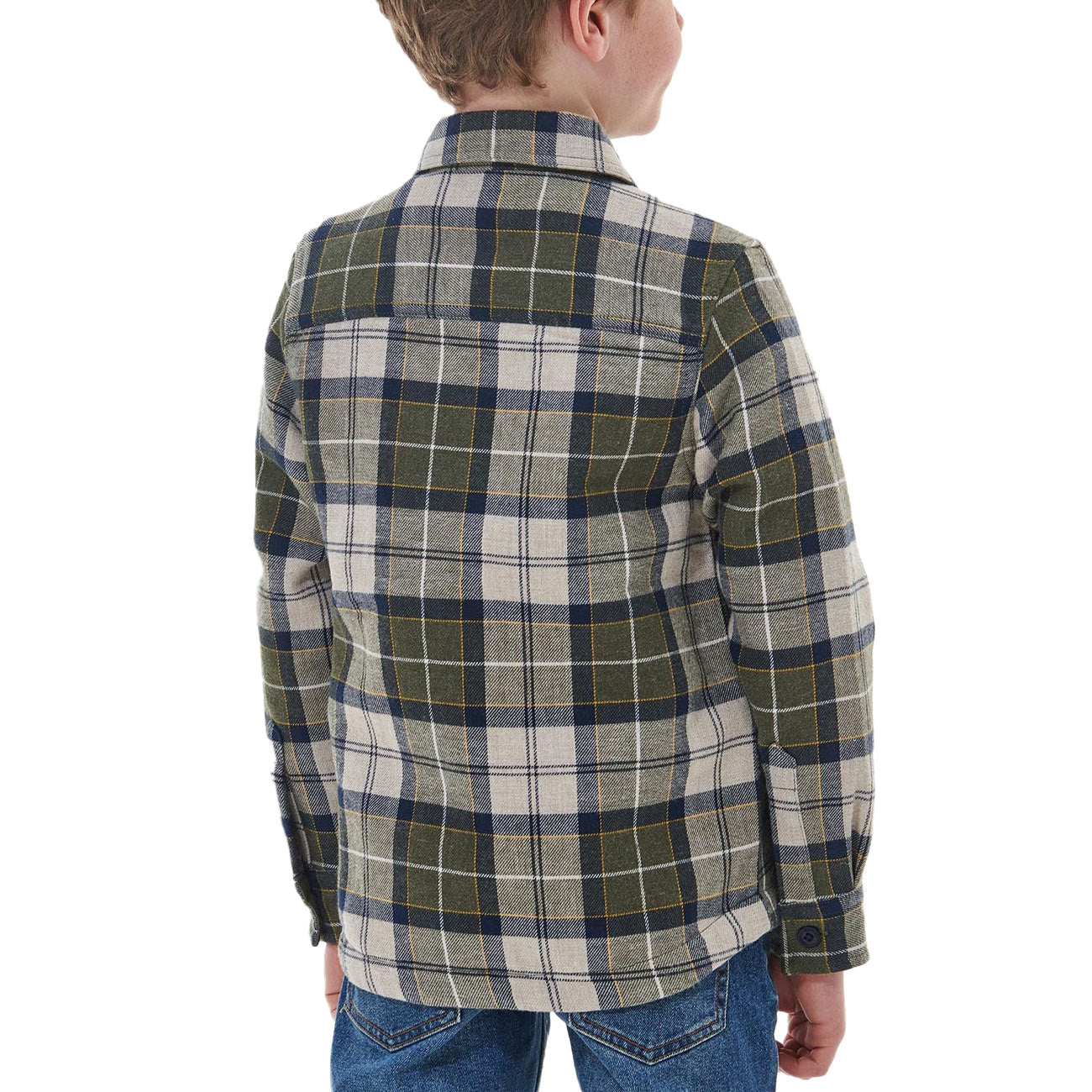 BARBOUR Camicia Over Bimbo Forest Mist Tartan COS0001 TN16 FOREST MIST TARTAN 