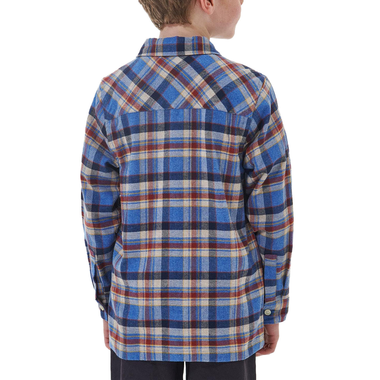 BARBOUR Camicia Holystone Bimbo Blue CSH0092 BL49-BLUE MARL 