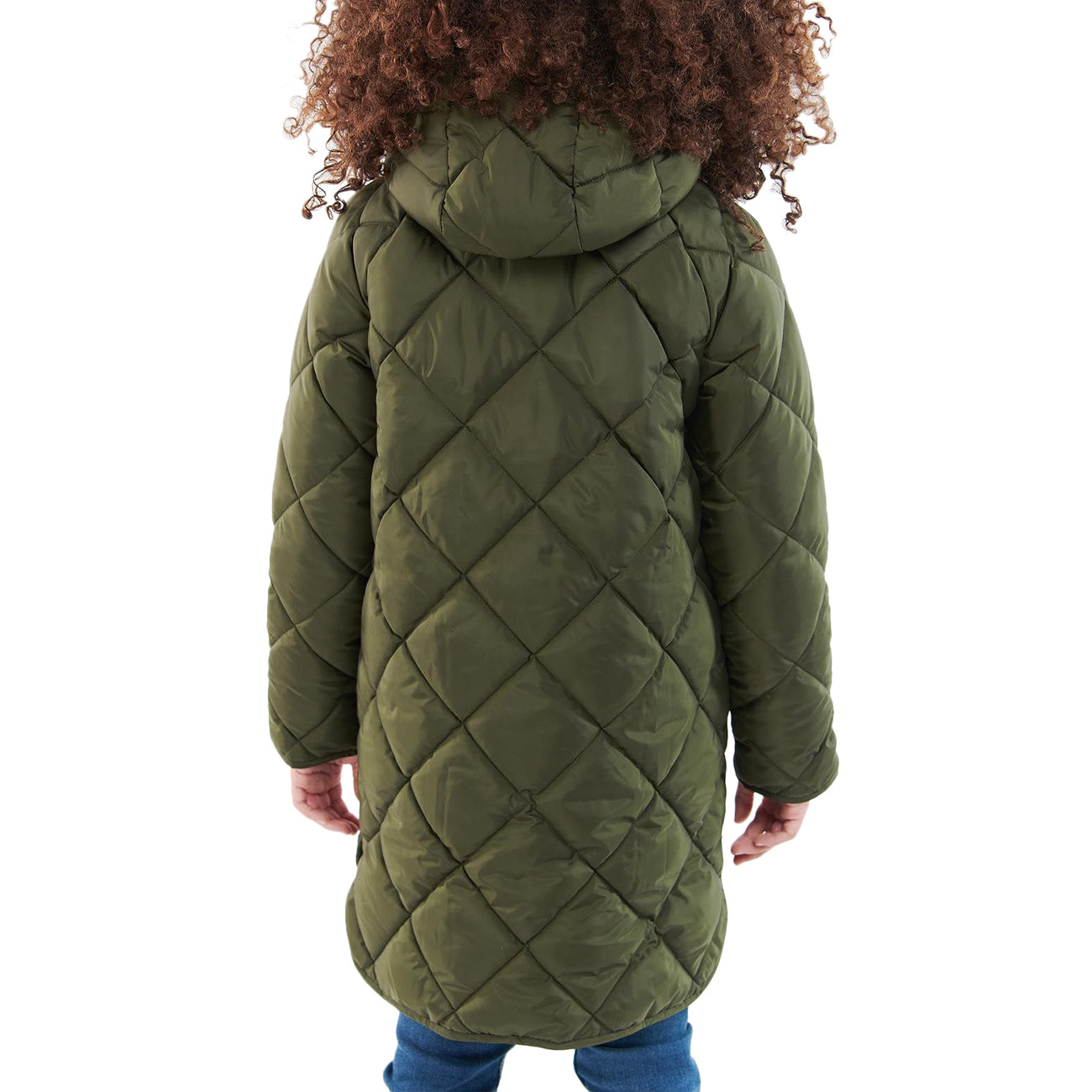 BARBOUR Parka Lungo Sandyford Bimba Olive GQU0113 OL51-OLIVE 