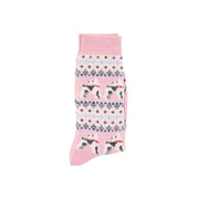 BARBOUR Calze Terrier Fair Isle Donna Rosa LSO0107 PI11 PINK 