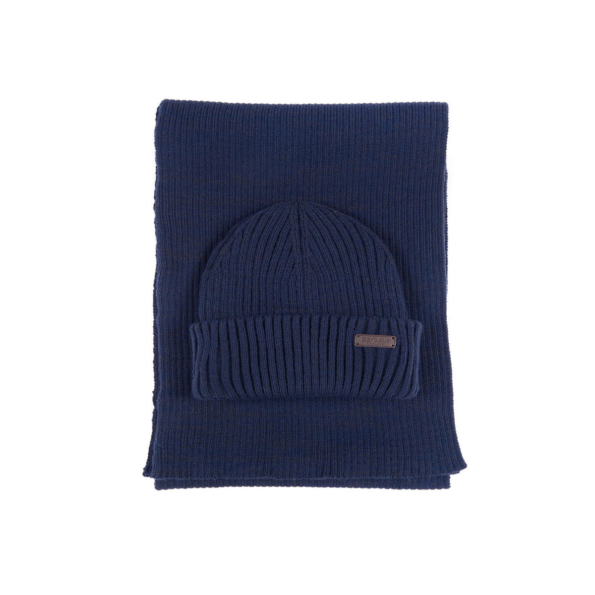 BARBOUR Gift Set Crimdon Berretto E Sciarpa Uomo Navy MGS0019 NY31 NAVY 