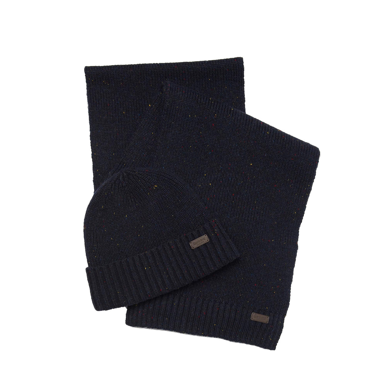 BARBOUR Gift Set Carlton Fleck Berretto E Sciarpa Uomo Navy MGS0047 NY31 NAVY 