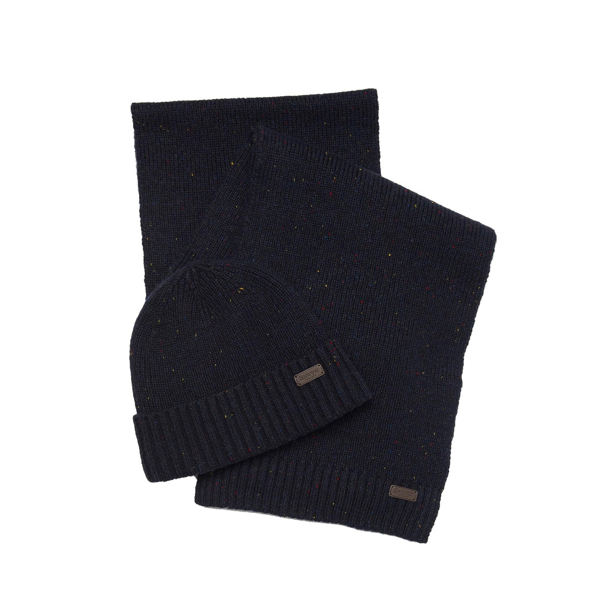 BARBOUR Gift Set Carlton Fleck Berretto E Sciarpa Uomo Navy MGS0047 NY31 NAVY 