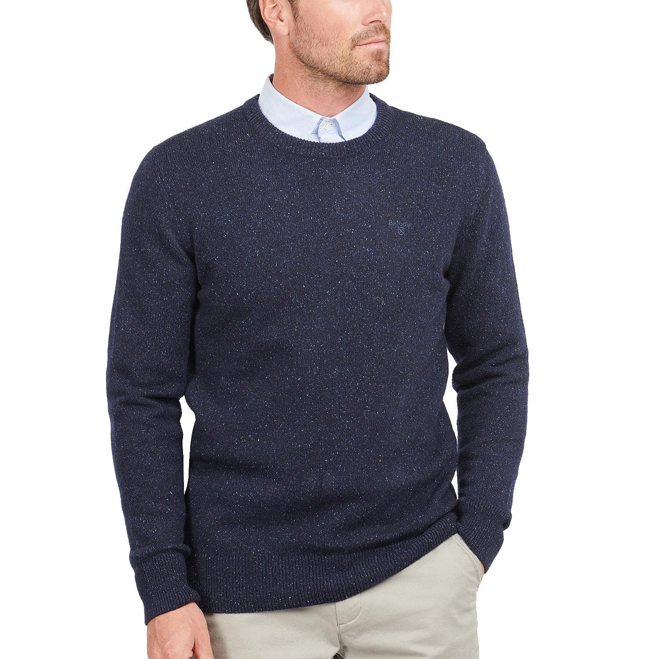 BARBOUR Maglia Tisbury Uomo Navy MKN0844 NY91 NAVY 