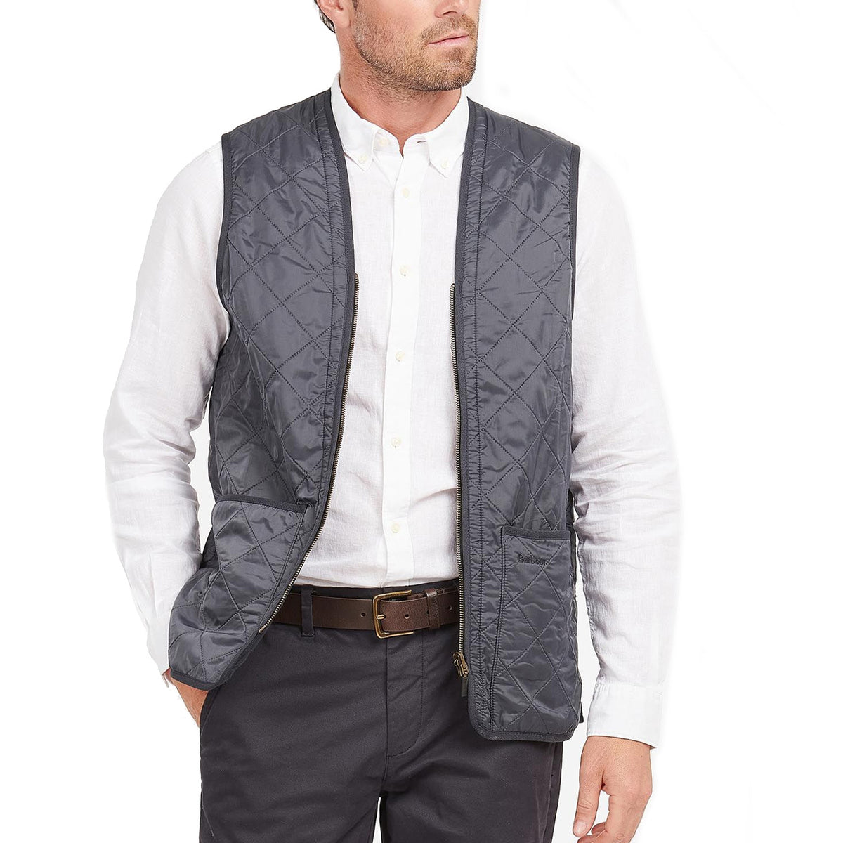 BARBOUR Gilet Polarquilt Uomo Navy MLI0002 NY91 NAVY 