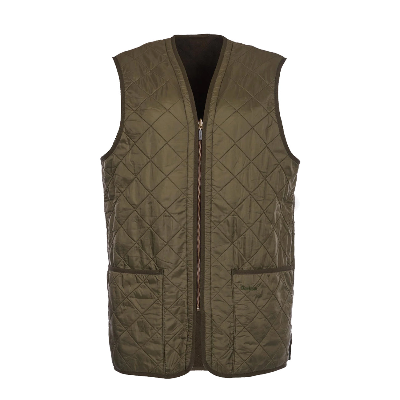 BARBOUR Gilet Polarquilt Uomo Olive MLI0002 OL91 OLIVE 