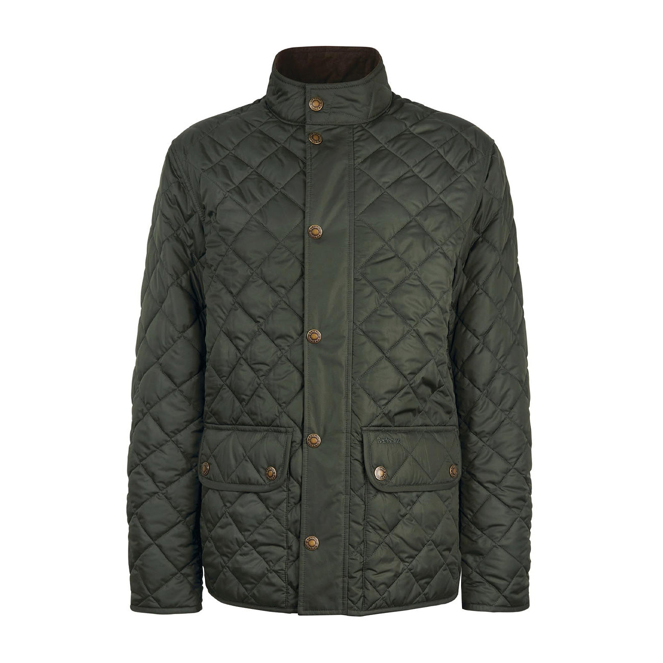 BARBOUR Field Jacket Lowerdale Quilt Uomo Sage MQU1715 GN71 SAGE 