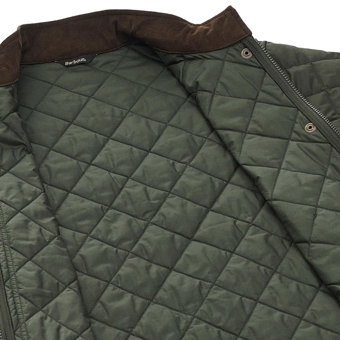BARBOUR Field Jacket Lowerdale Quilt Uomo Sage MQU1715 GN71 SAGE 