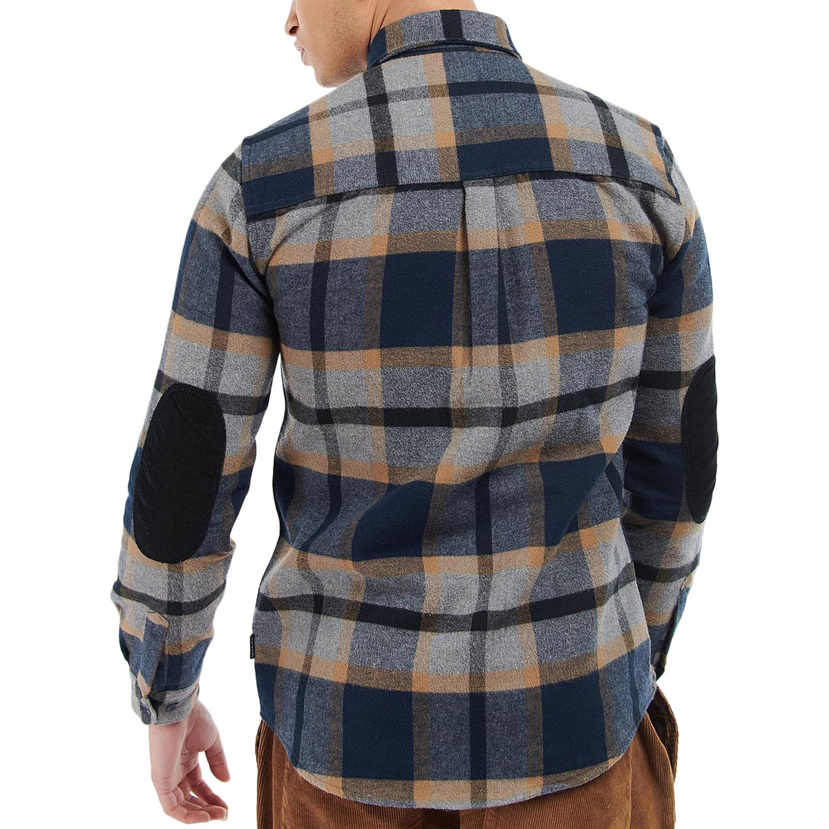 BARBOUR Camicia Rhobell Tailored Uomo Grey Marl MSH5253 GY52 GREY MARL 
