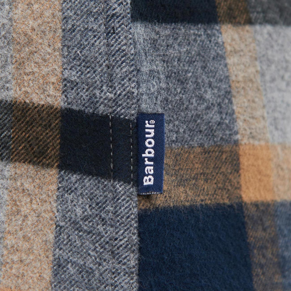 BARBOUR Camicia Rhobell Tailored Uomo Grey Marl MSH5253 GY52 GREY MARL 