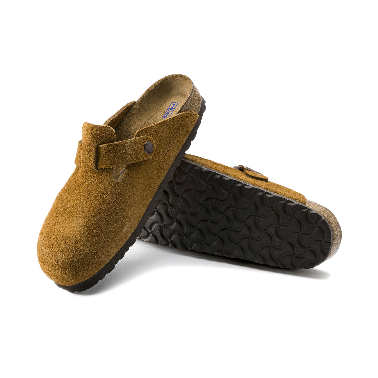 BIRKENSTOCK Sandali Boston Pelle Scamosciata 1009543 MINK 