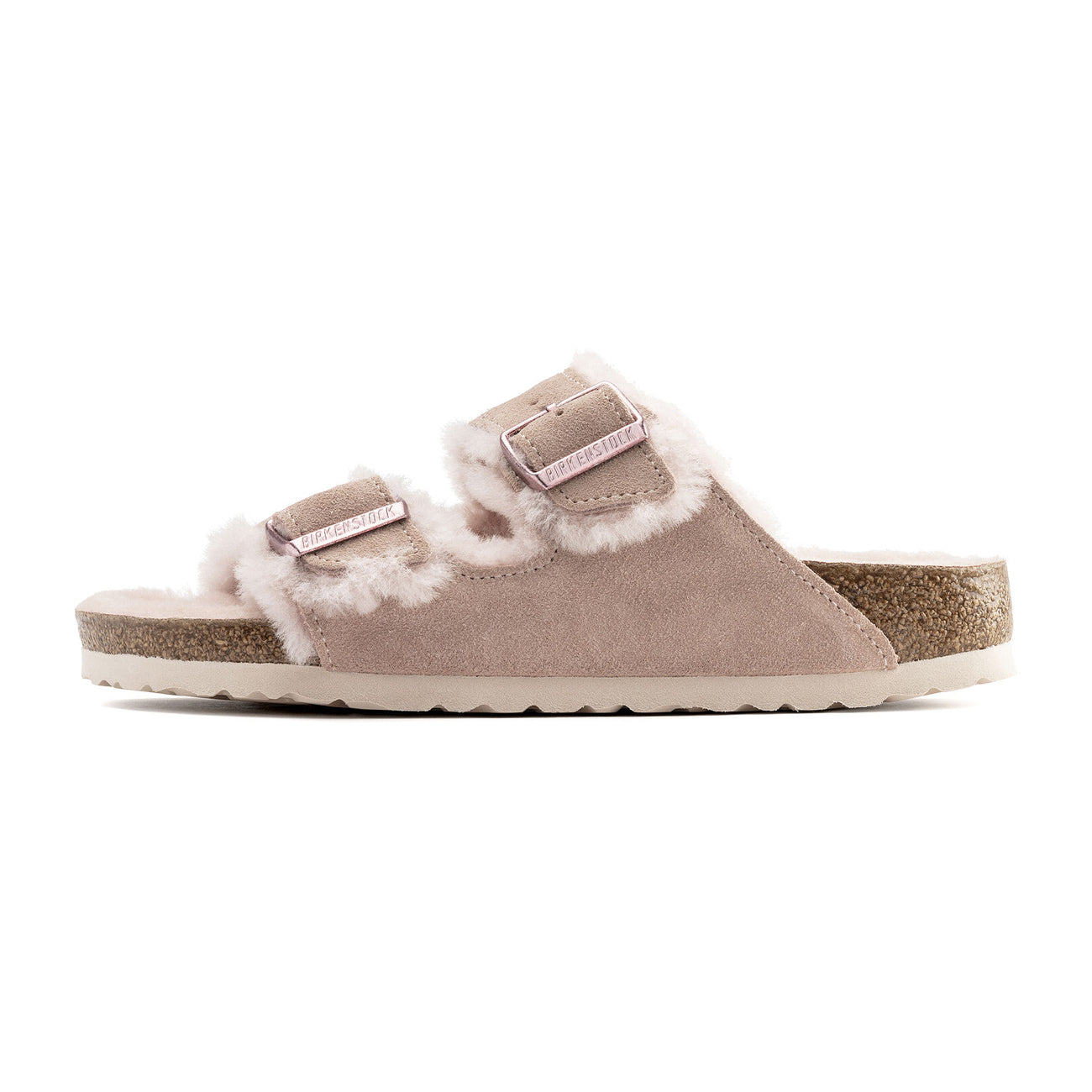 BIRKENSTOCK Sandali Arizona Shearling 1020389 LIGHT ROSE 