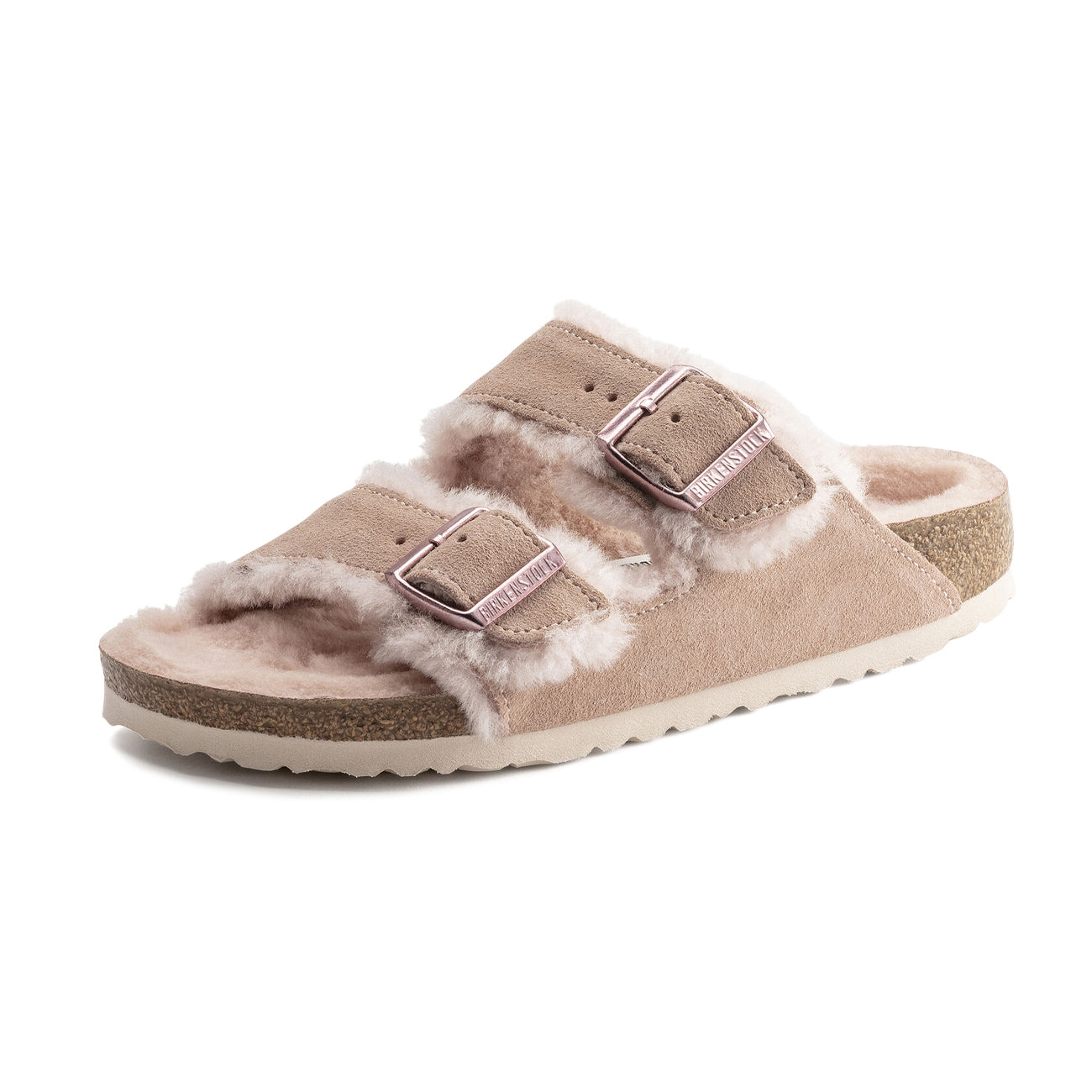 BIRKENSTOCK Sandali Arizona Shearling 1020389 LIGHT ROSE 