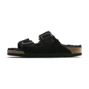 BIRKENSTOCK Sandali Arizona Shearling Unisex Black 0752663 BLACK/BLACK 