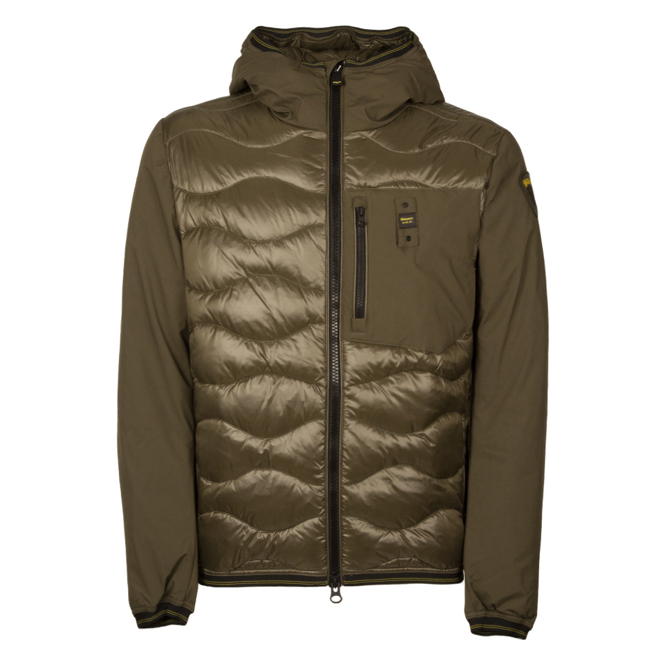 BLAUER Bomber Onde Uomo Oliva Scuro 23WBLUC08001 006355 659 OLIVA SCURO 