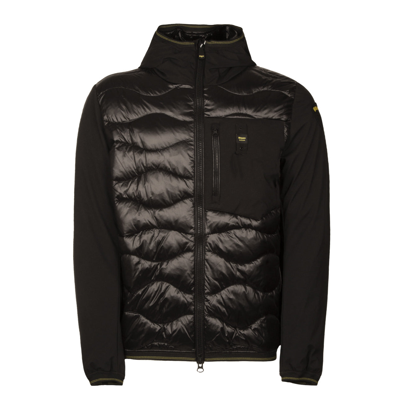 BLAUER Bomber Onde Uomo Nero 23WBLUC08001 006355 999 NERO 
