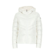 COLMAR ORIGINALS Piumino Con Cappuccio Fisso In Tessuto Lucido Donna Bianco 2295/8XV 01 BIANCO 