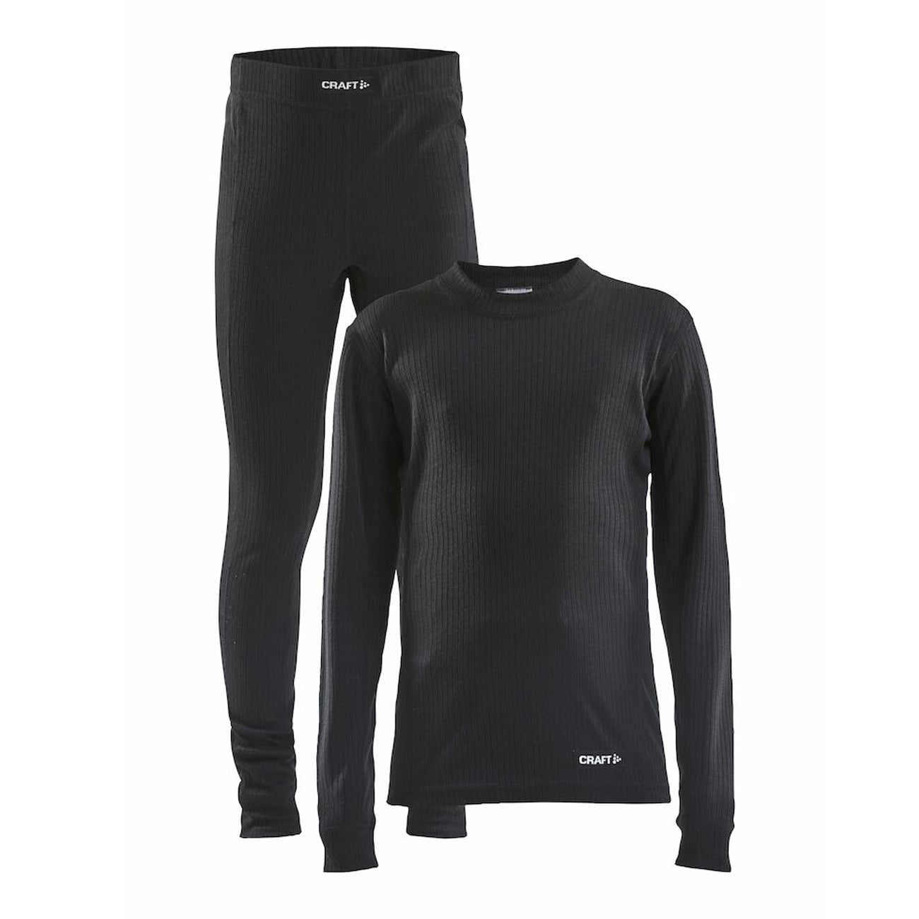 CRAFT Set Intimo Core Dry Baselayer Maglia E Pantaloni Bimbo Black 1909713 999000 BLACK 