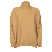 D.EXTERIOR Dolcevita Misto Lana E Cachemere Donna Cammello 57027 5CAMM-CAMMELLO 