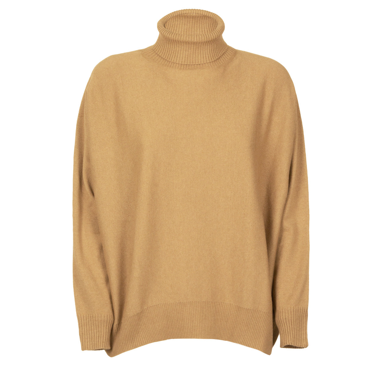 D.EXTERIOR Dolcevita Misto Lana E Cachemere Donna Cammello 57027 5CAMM-CAMMELLO 