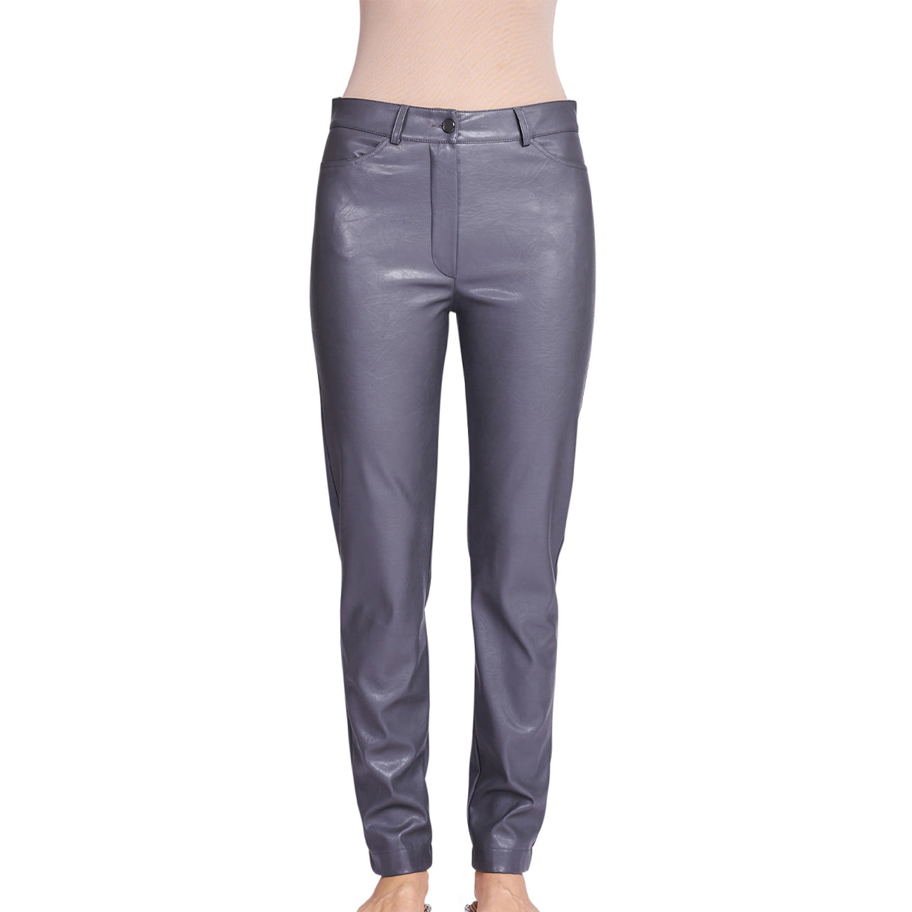 D.EXTERIOR Jeans Eco Pelle Donna Antracite 57744 15ANT-ANTRACITE 