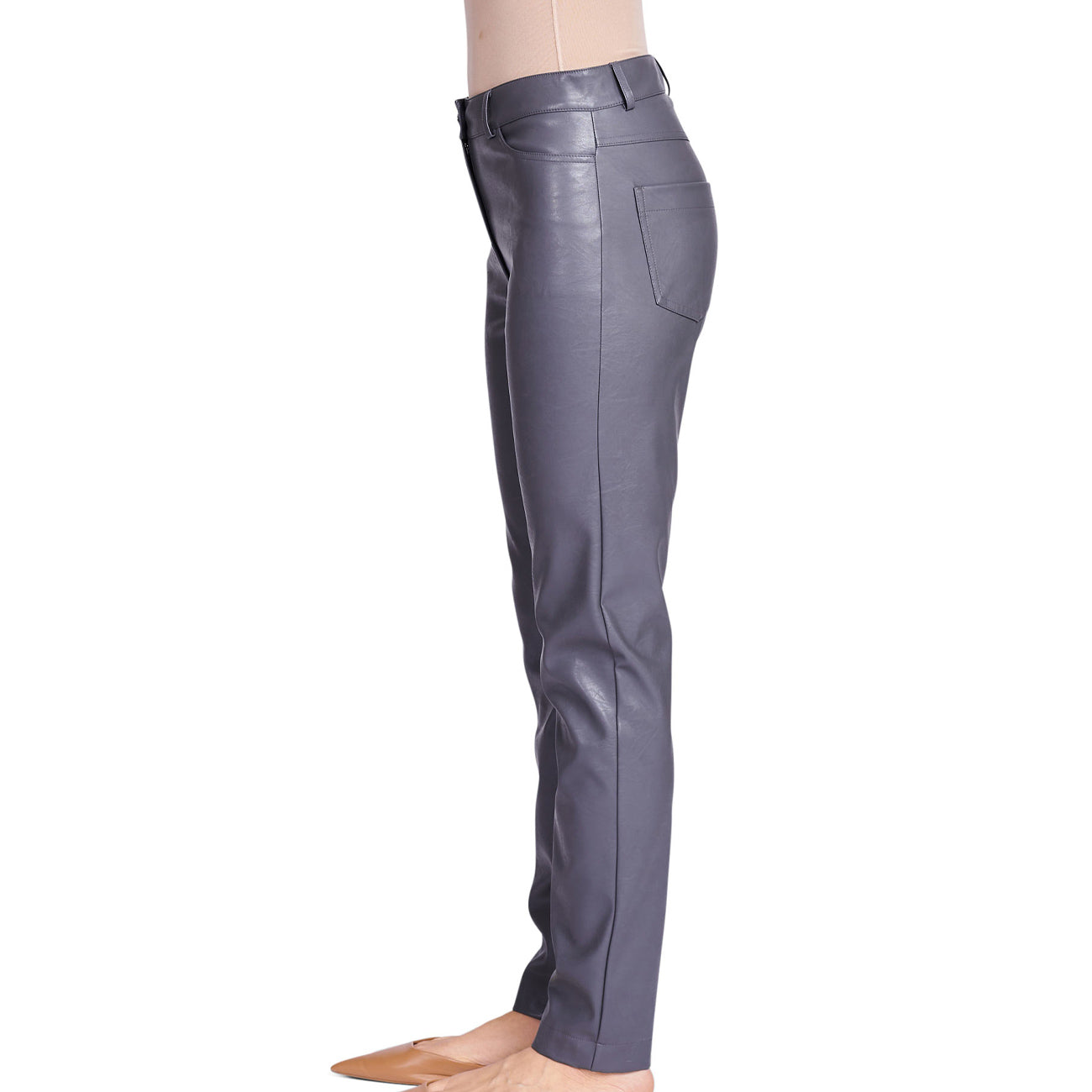 D.EXTERIOR Jeans Eco Pelle Donna Antracite 57744 15ANT-ANTRACITE 