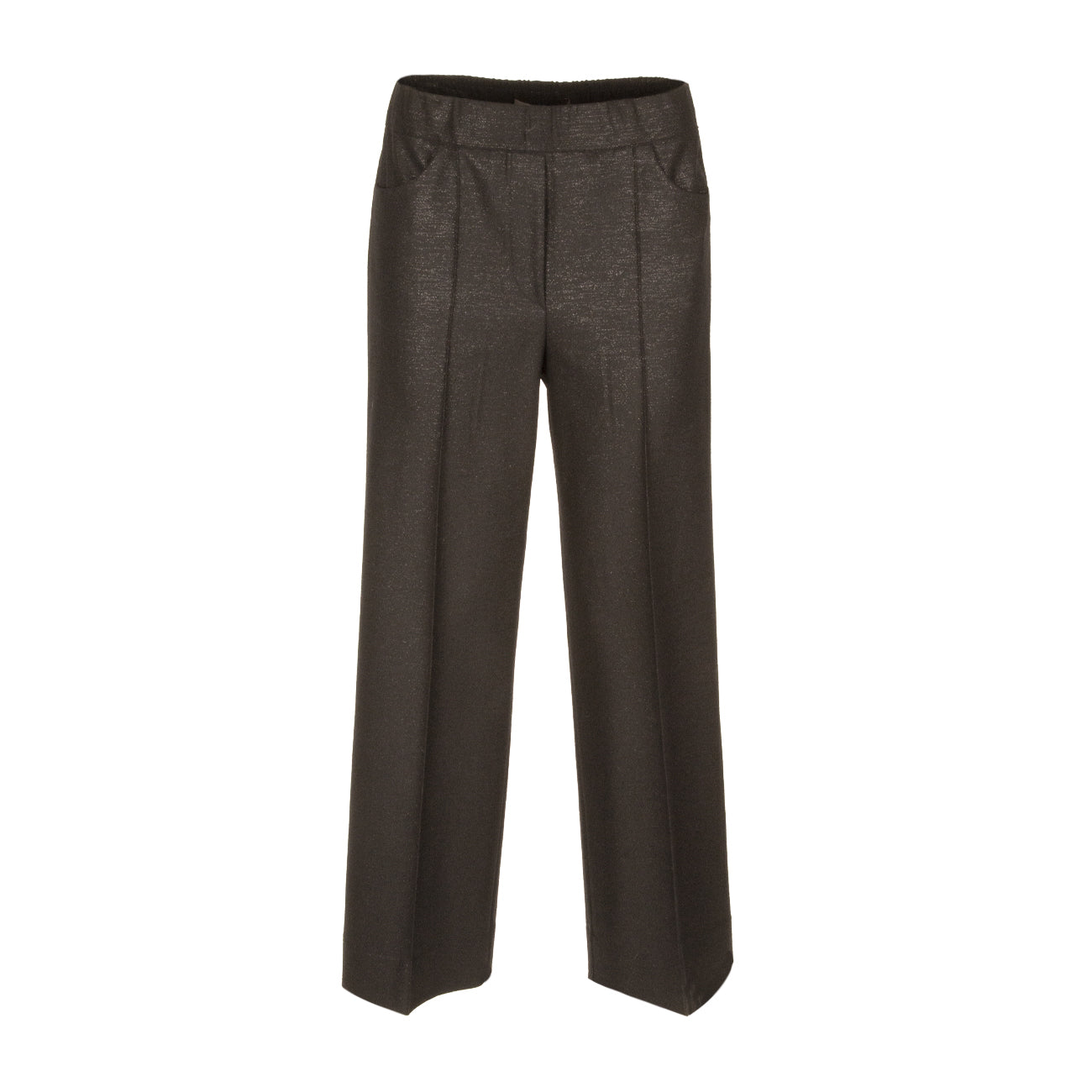 D.EXTERIOR Pantalone A Palazzo Donna Nero 57906 2NERO-NERO 