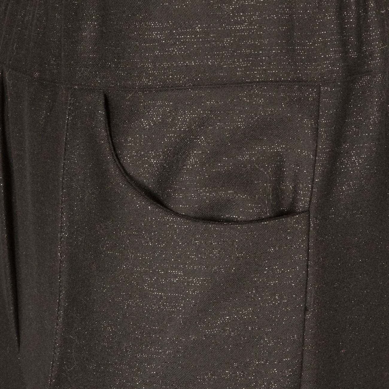D.EXTERIOR Pantalone A Palazzo Donna Nero 57906 2NERO-NERO 