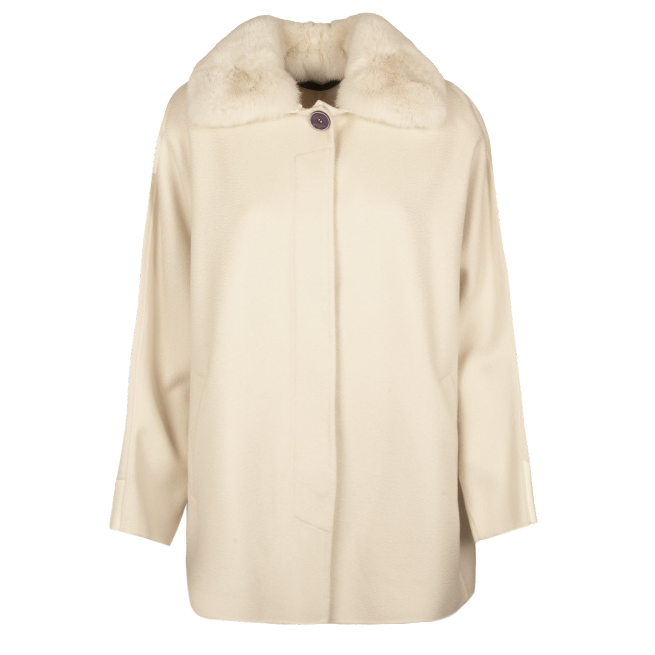 DIEGO M Cappa In Cashmere E Lana Merino Donna Pearl 23IMT307.2TC 802 PEARL 