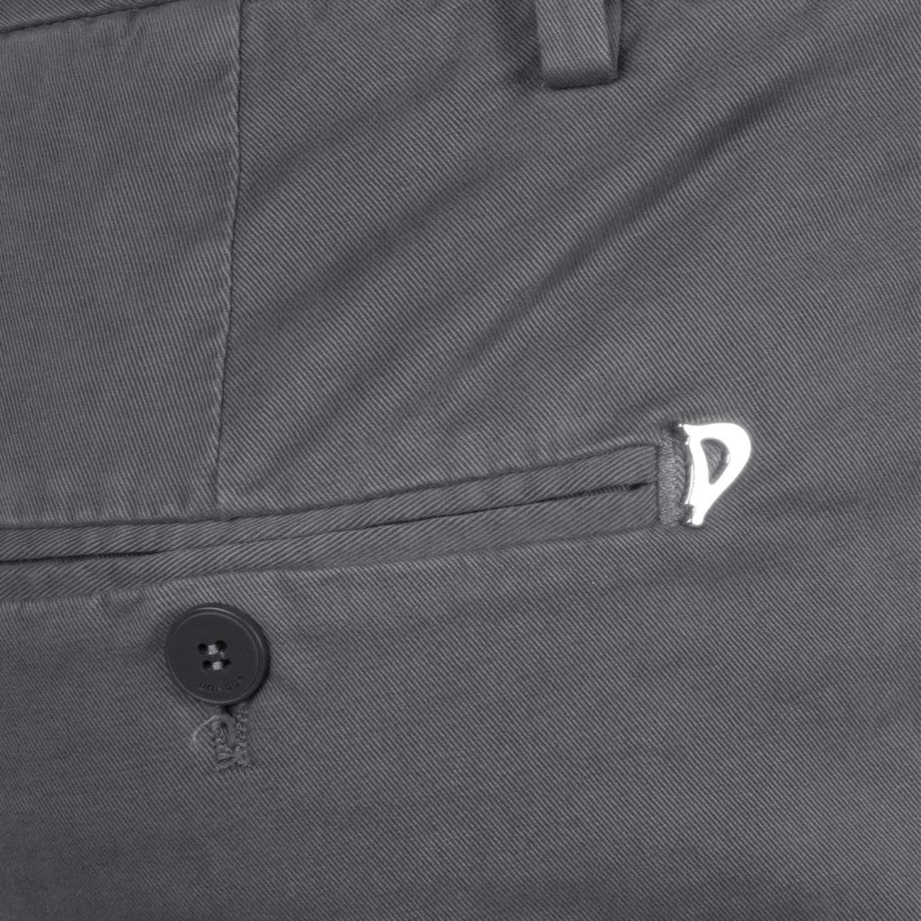 DONDUP Pantalone Perfect DP066 GSE043D PTD 920 GRIGIO 