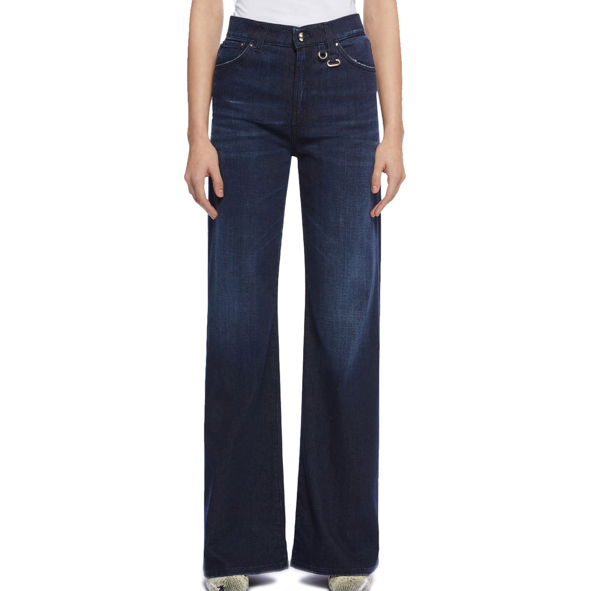 DONDUP Pantalone Amber DP619P DS0265D GD6 800 BLU 