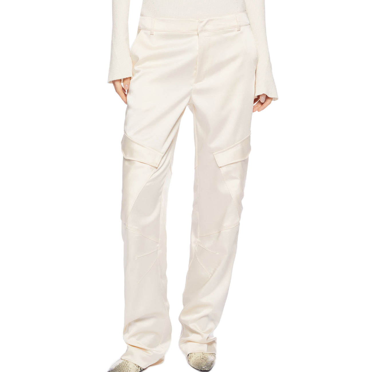 DONDUP Pantalone Camilla Cargo DP700 RS0046D XXX 003 BURRO 