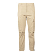 DONDUP Pantalone Eve Cargo DP731 GSE043D PTD 010 LIEVITO 