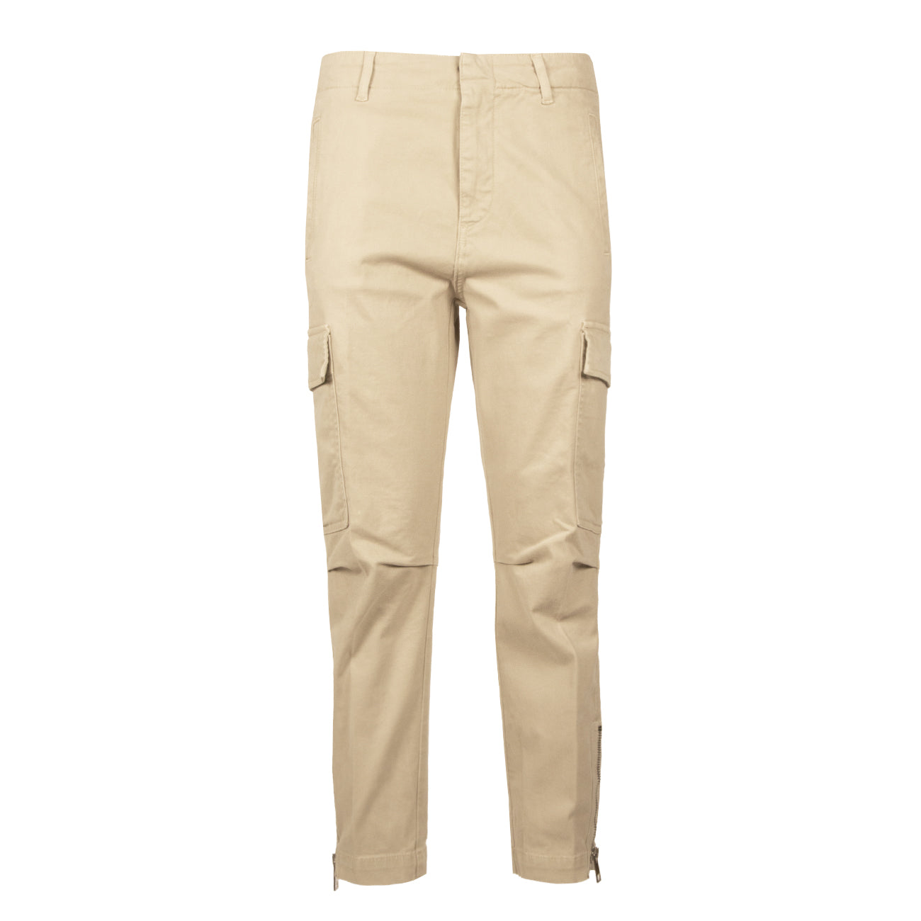 DONDUP Pantalone Eve Cargo DP731 GSE043D PTD 010 LIEVITO 