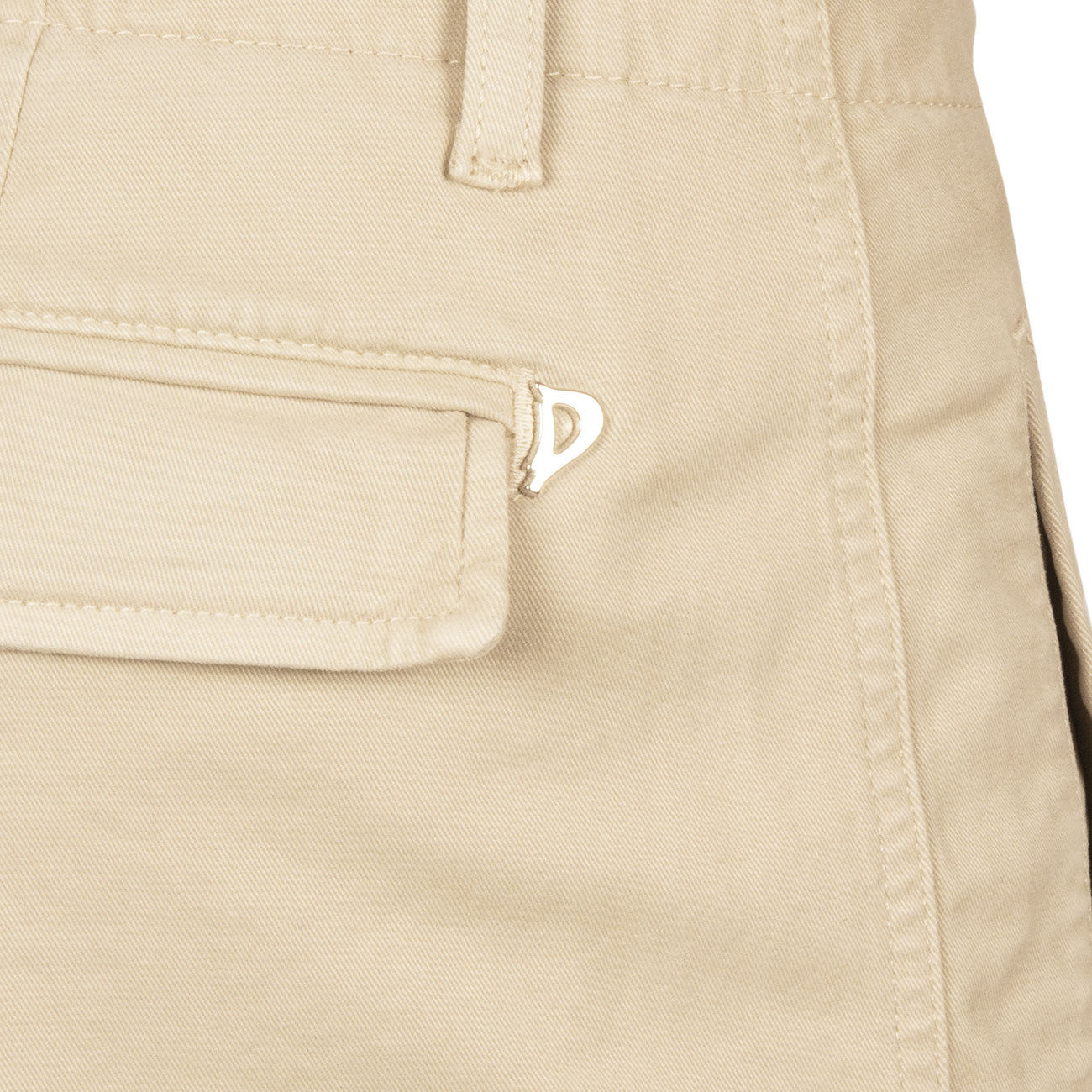 DONDUP Pantalone Eve Cargo DP731 GSE043D PTD 010 LIEVITO 