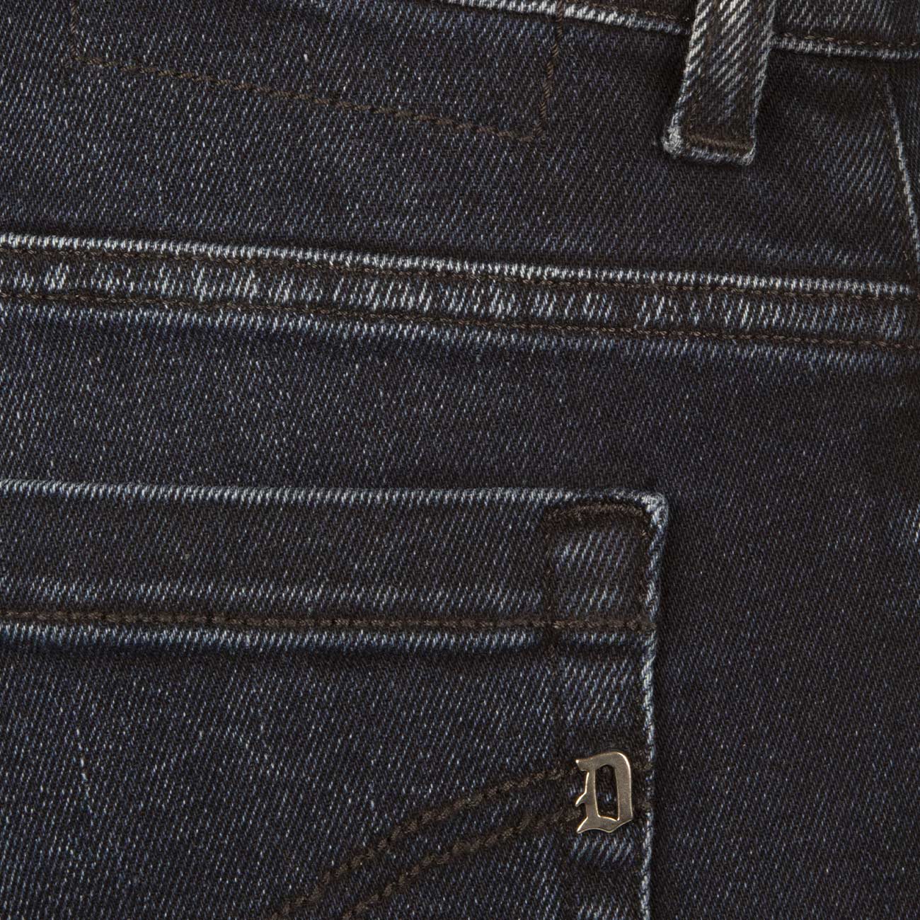 DONDUP Pantalone George UP232 DS0332U GL5 899 BLU TUAREG 